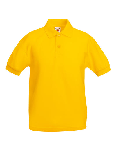 63417 Fruit Of The Loom Children's 65/35 Polo