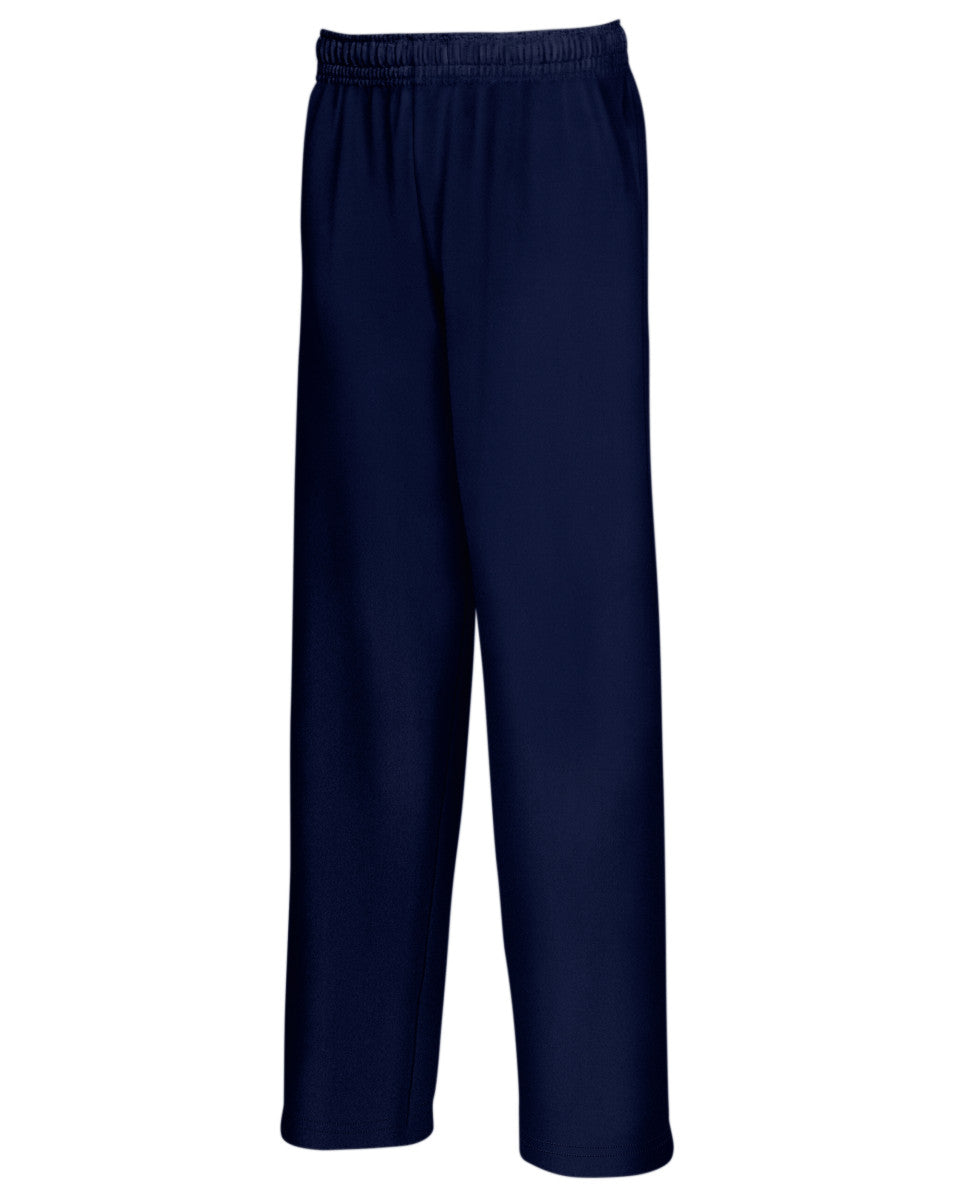 Tracksuit Bottoms Open Hem Kids Fruit Of The Loom Joggers 64005