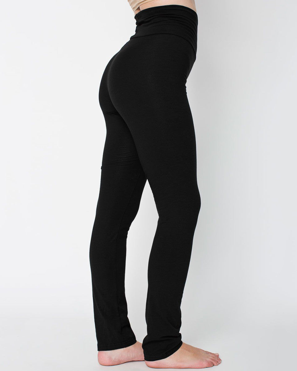 Premium Cotton Spandex Yoga Pants For Women - All American Clothing Co