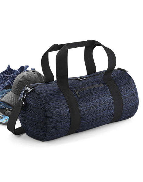 BG196 Bagbase Duo Knit Barrel Bag