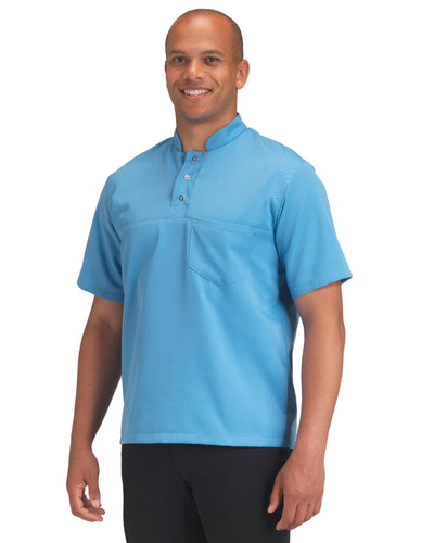 DA74 Dennys Beauty Tunic Asymmetric Stud Fastening