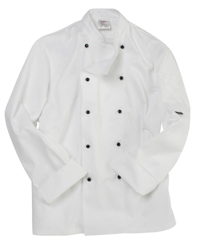 DD20 Dennys Removable Stud Lightweight Long Sleeve Chef's Jacket