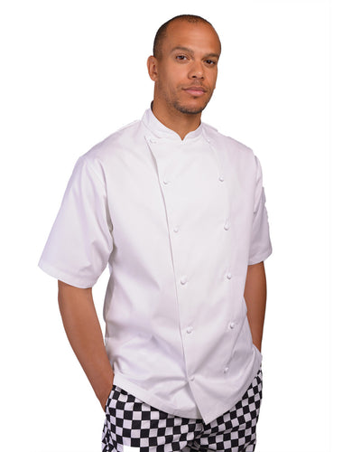 DE92ES Le Chef Executive Short Sleeve Chefs Jacket