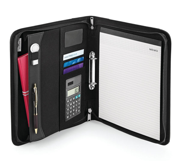 Quadra Burbank™ Deluxe Zipper Portfolio
