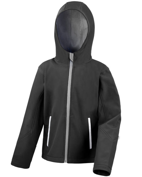 R224JY Result Core Junior TX Performance Hooded Softshell