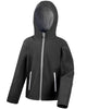 R224JY Result Core Junior TX Performance Hooded Softshell