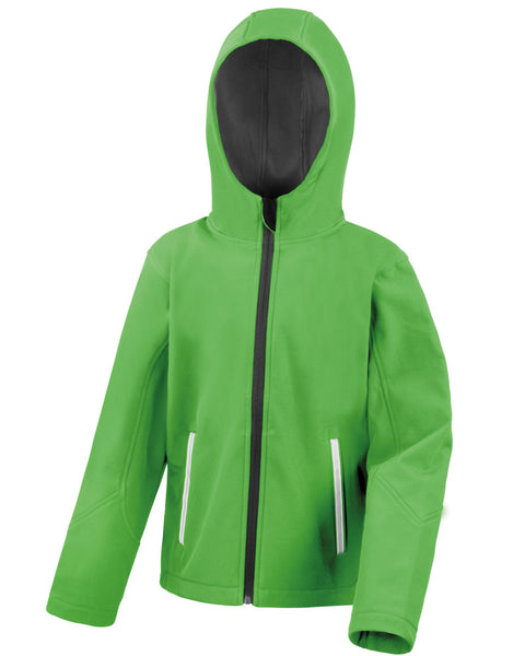 R224JY Result Core Junior TX Performance Hooded Softshell