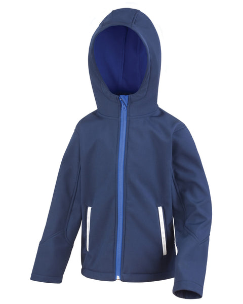 R224JY Result Core Junior TX Performance Hooded Softshell