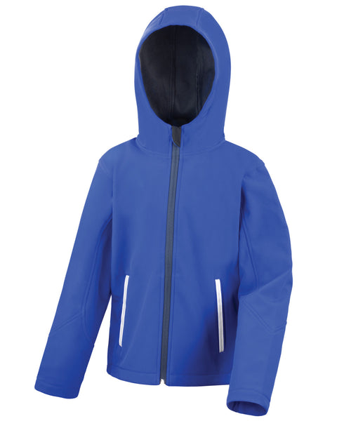 R224JY Result Core Junior TX Performance Hooded Softshell