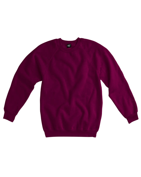 SG23F SG Ladies' Raglan Sleeve Crew Neck Sweatshirt