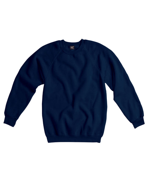SG23F SG Ladies' Raglan Sleeve Crew Neck Sweatshirt