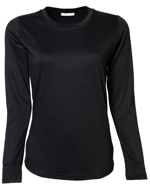 TJ590 Tee Jays Ladies' Longsleeve Interlock Tee