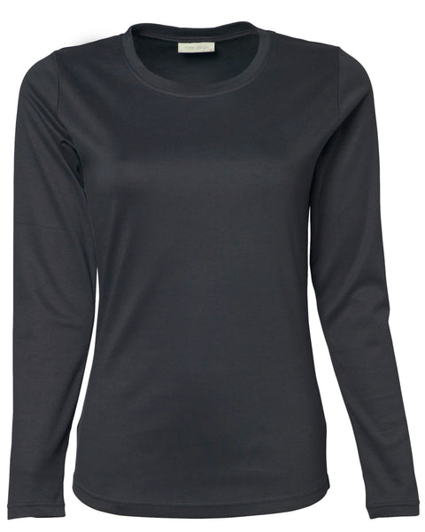 TJ590 Tee Jays Ladies' Longsleeve Interlock Tee