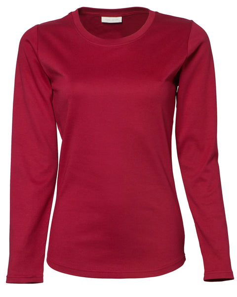 TJ590 Tee Jays Ladies' Longsleeve Interlock Tee
