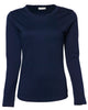 TJ590 Tee Jays Ladies' Longsleeve Interlock Tee