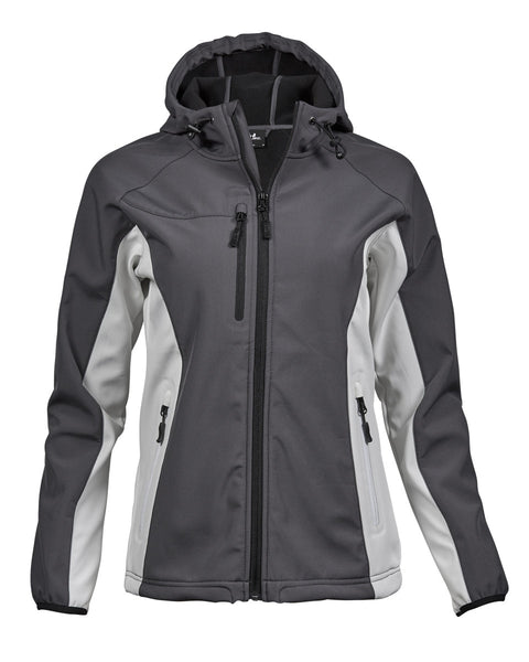 TJ9515 Tee Jays Ladies' Hooded Performance Softshell