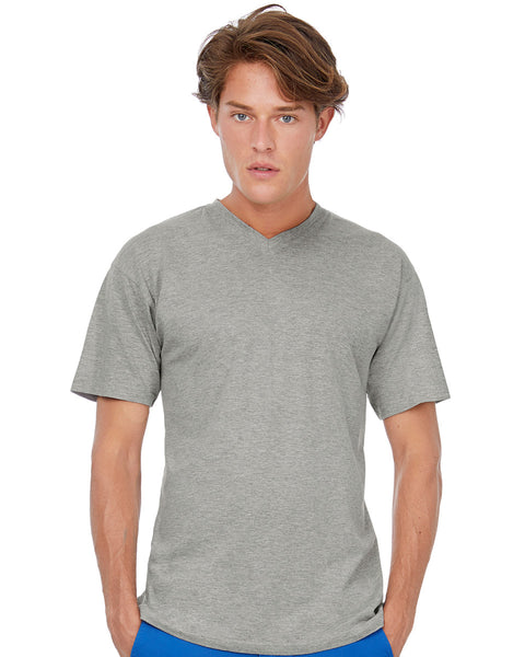 TU006 B&C Men's Exact V-Neck T-Shirt