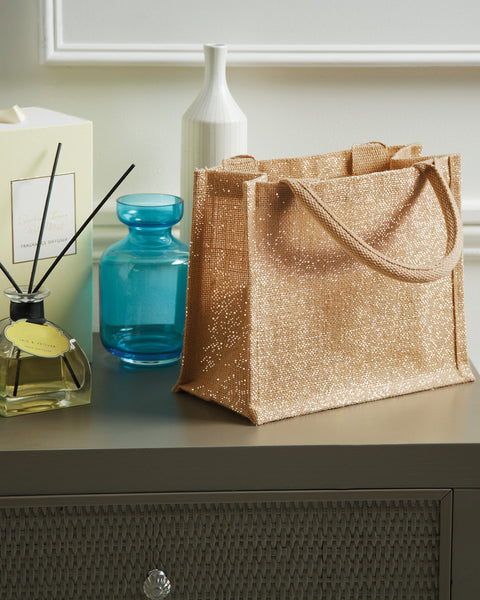 W431 Westford Mill Shimmer Jute Mini Gift Bag