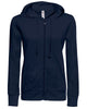 WW641 B&C Wonder Women Hooded Zip Sweat