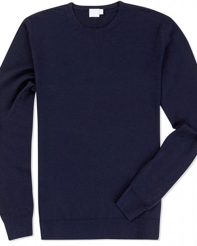 Shield Navy Jumper With Shield Logo