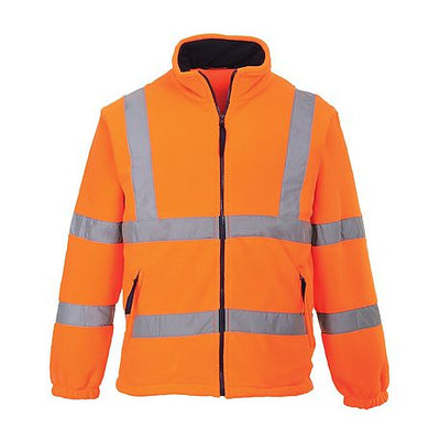 NHD - F300 Orange Fleece with Embroidery to LHFB