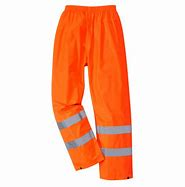 NHD - H441 Orange Hi-Vis Waterproof Trousers