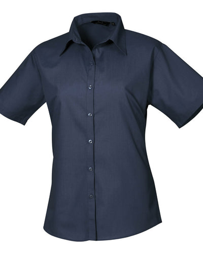 Titan PR302 Short Sleeve Blouse - Navy