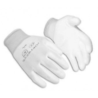 NPS  White Gloves PU Palm