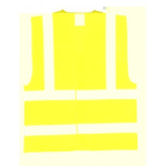 NPS  Plain Hi Viz Class 2 Vests In Yellow