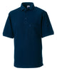 011M Russell Adult's Heavy Duty Cotton Polo