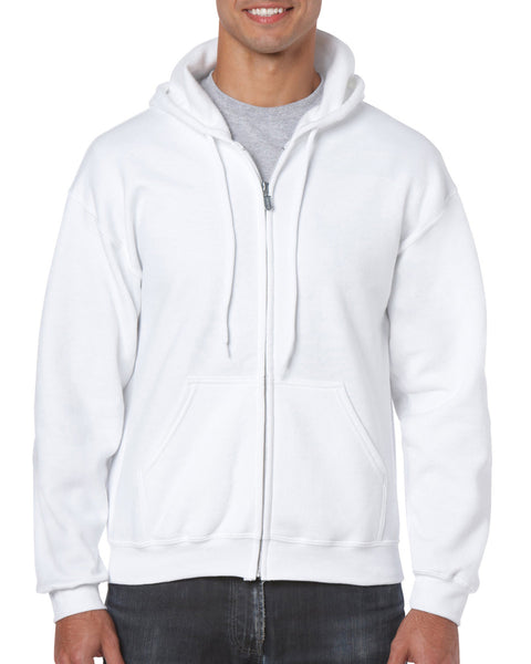18600 Gildan Heavy Blend™ Adult Full Zip Hooded Sweatshirt