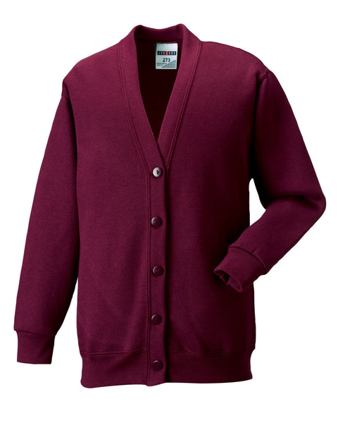 273M Russell Adult Sweatshirt Cardigan