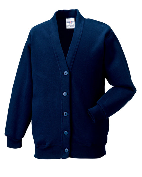 273M Russell Adult Sweatshirt Cardigan