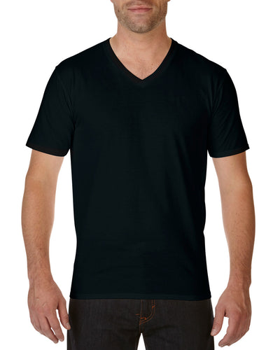 41V00 Gildan Premium Cotton Adult V-Neck T-Shirt