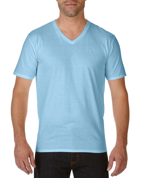 41V00 Gildan Premium Cotton Adult V-Neck T-Shirt