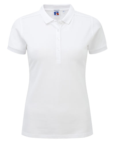 566F Russell Ladies' Stretch Polo