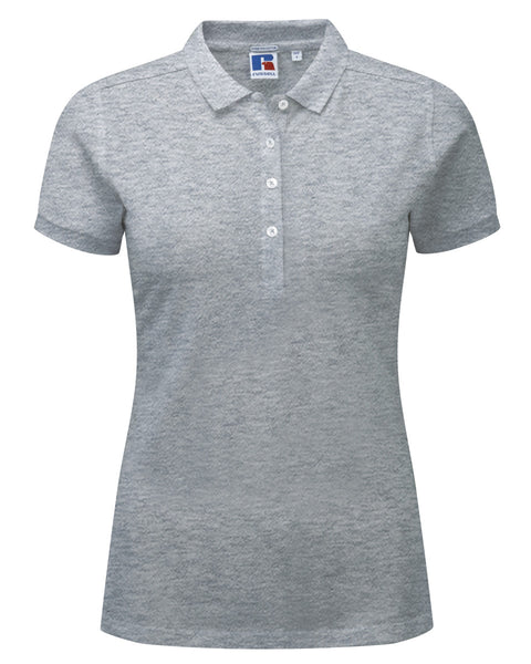 566F Russell Ladies' Stretch Polo