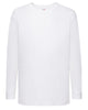 61007 Fruit Of The Loom Children's Valueweight Long Sleeve T-Shirt
