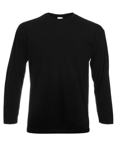 61038 Fruit Of The Loom Men's Long Sleeve Valueweight T-Shirt
