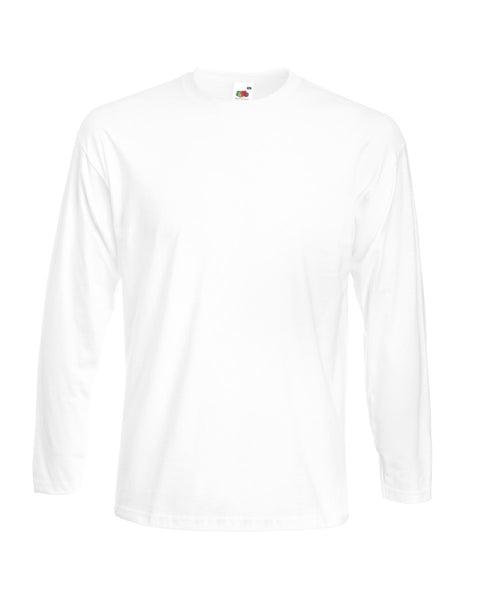 61042 Fruit Of The Loom Men's Super Premium Long Sleeve T-Shirt
