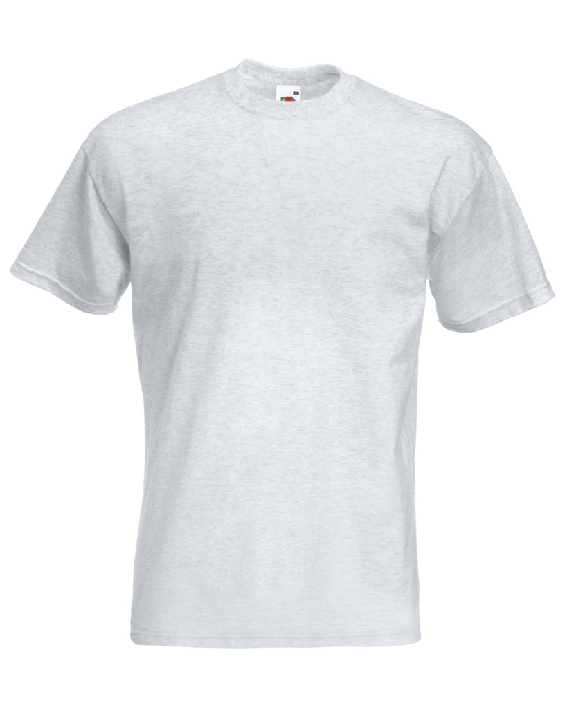 Fruit Of The Loom Men's Super Premium Crew Neck T-Shirt - 100% Cotton, Short Sleeve (White, XL)