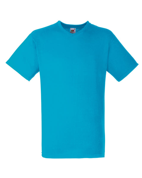 61066 Fruit Of The Loom Men's Valueweight V-Neck T-Shirt