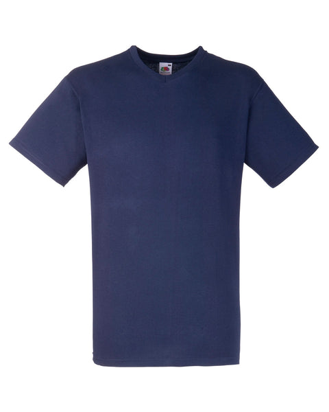 61066 Fruit Of The Loom Men's Valueweight V-Neck T-Shirt