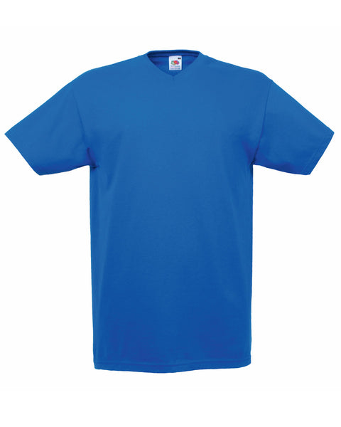 61066 Fruit Of The Loom Men's Valueweight V-Neck T-Shirt