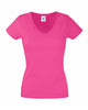 61398 Fruit Of The Loom Lady-Fit Valueweight V-Neck T-Shirt