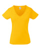 61398 Fruit Of The Loom Lady-Fit Valueweight V-Neck T-Shirt