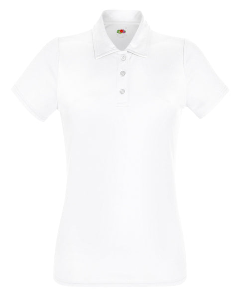 63040 Fruit Of The Loom Lady-Fit Performance Polo