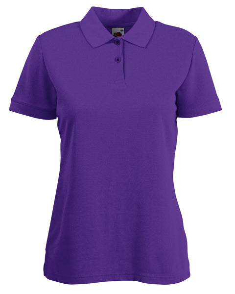 63212 Fruit Of The Loom Lady-Fit 65/35 Polo