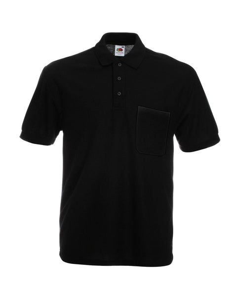 63308 Fruit Of The Loom Men's 65/35 Pocket Polo