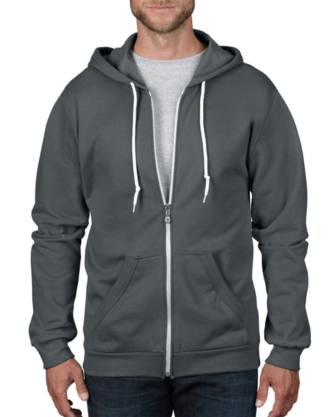 71600 Anvil Adult Full Zip Hooded Sweatshirt